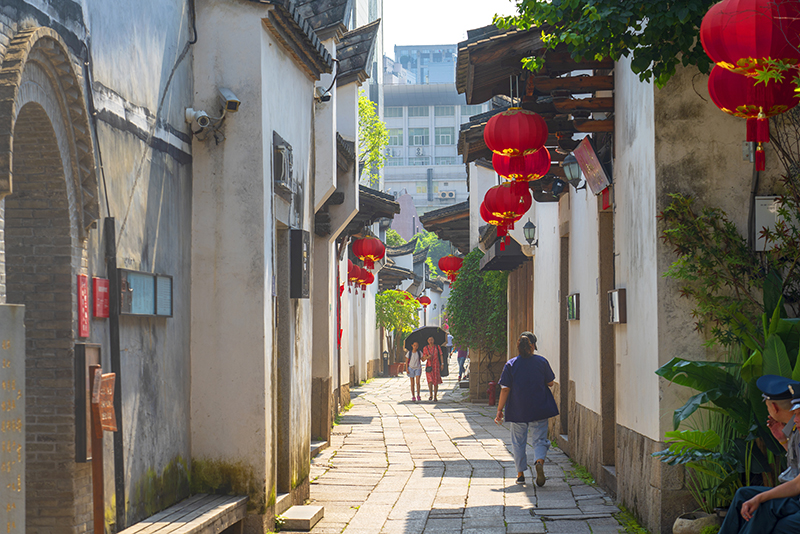 2019年6月28日，福州，三坊七巷風(fēng)光。